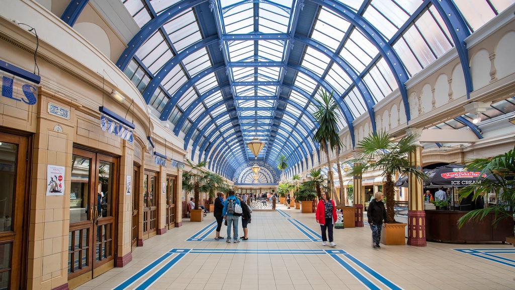 Winter Gardens showing interior views