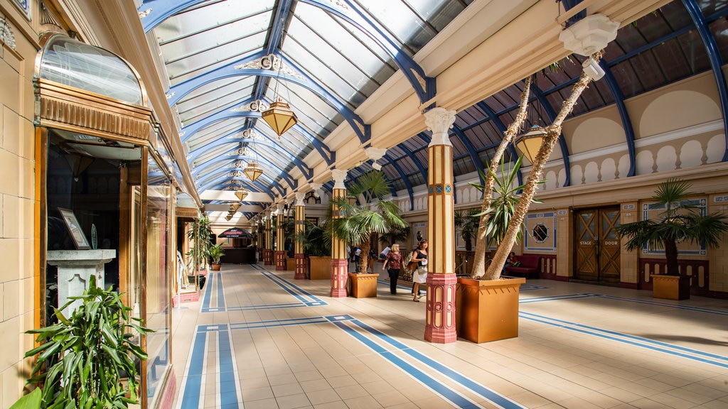 Winter Gardens which includes interior views