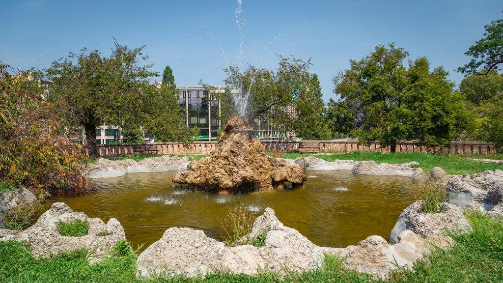 Giardini dell\'Arena ofreciendo una fuente y un parque