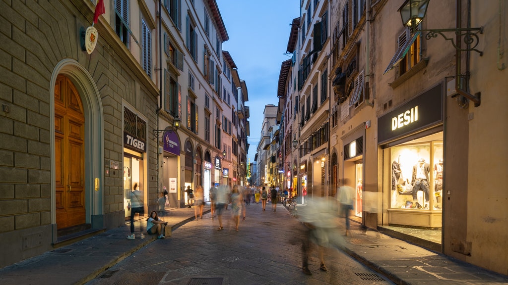 Historic Center - Downtown featuring night scenes and street scenes