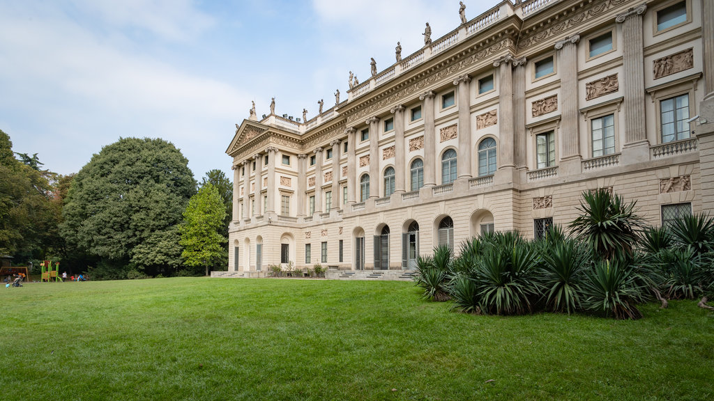 Villa Reale mostrando patrimonio de arquitectura