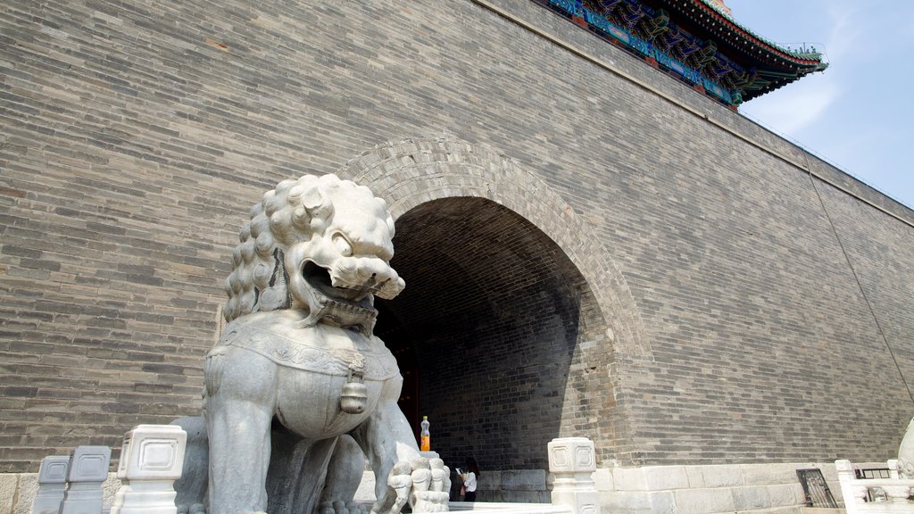 China featuring a statue or sculpture and heritage elements