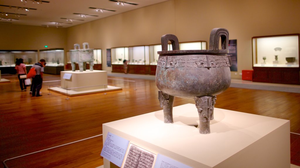 National Museum of China featuring interior views