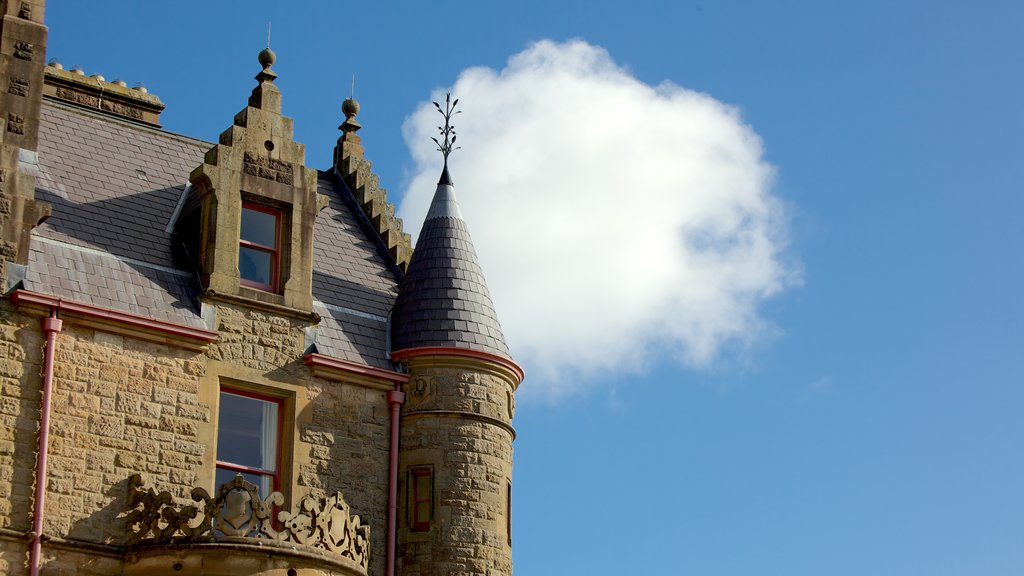 Belfast Castle which includes heritage architecture and chateau or palace