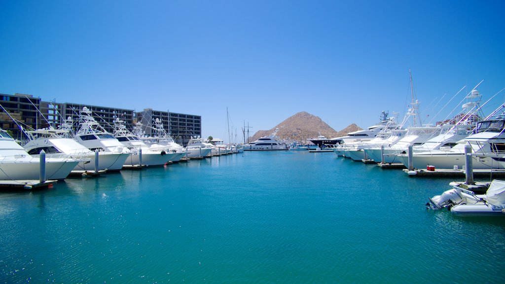 Marina Cabo San Lucas som omfatter en marina