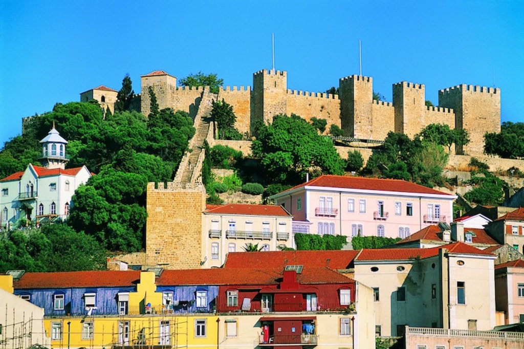 Castelo de Sao Jorge lisbonne