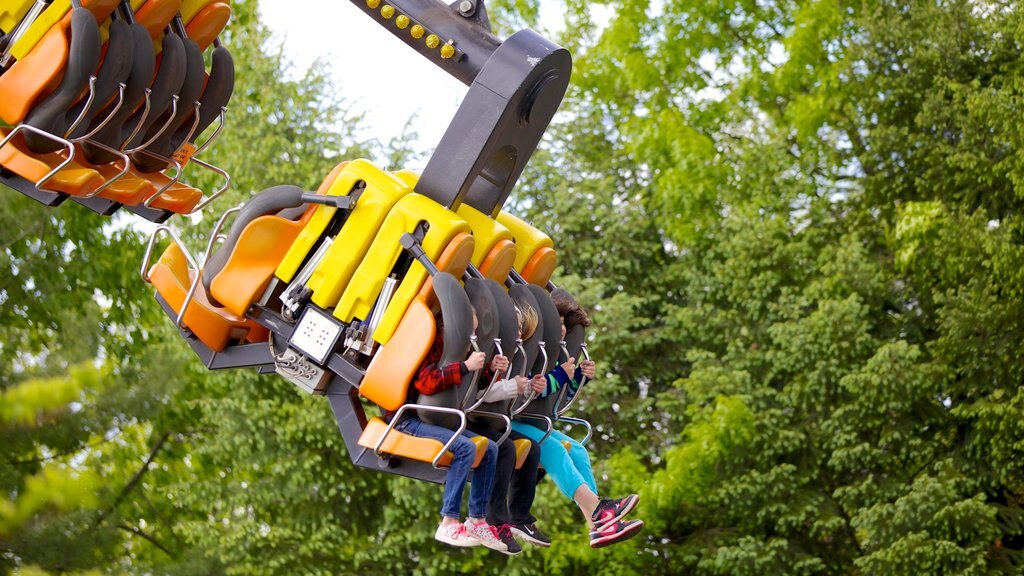 Kennywood montrant balades