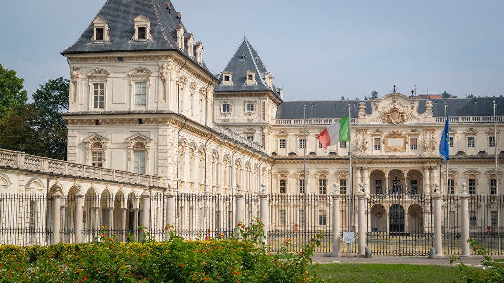 Valentino Castle showing heritage elements