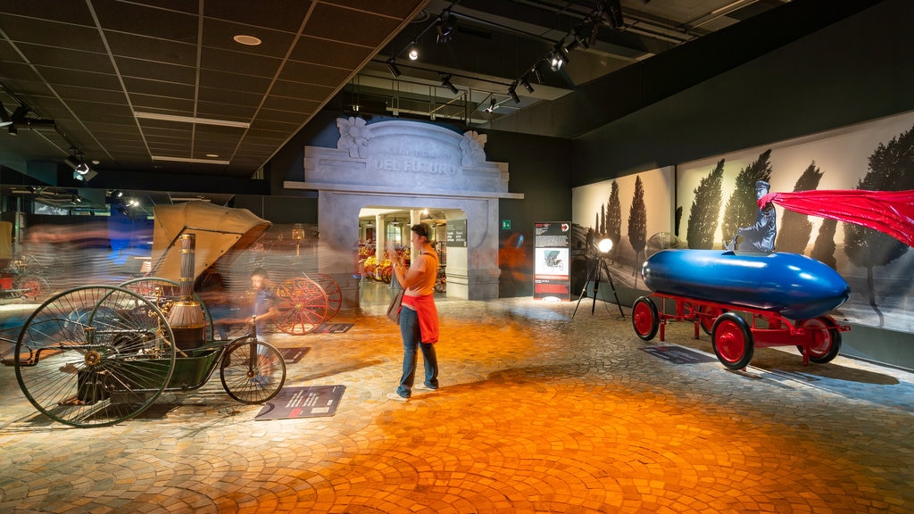 Museum of the Automobile featuring interior views