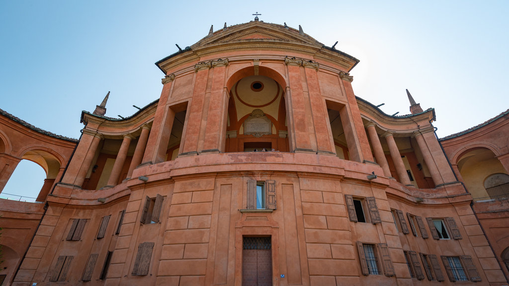 Sanctuary of the Madonna di San Luca showing heritage elements