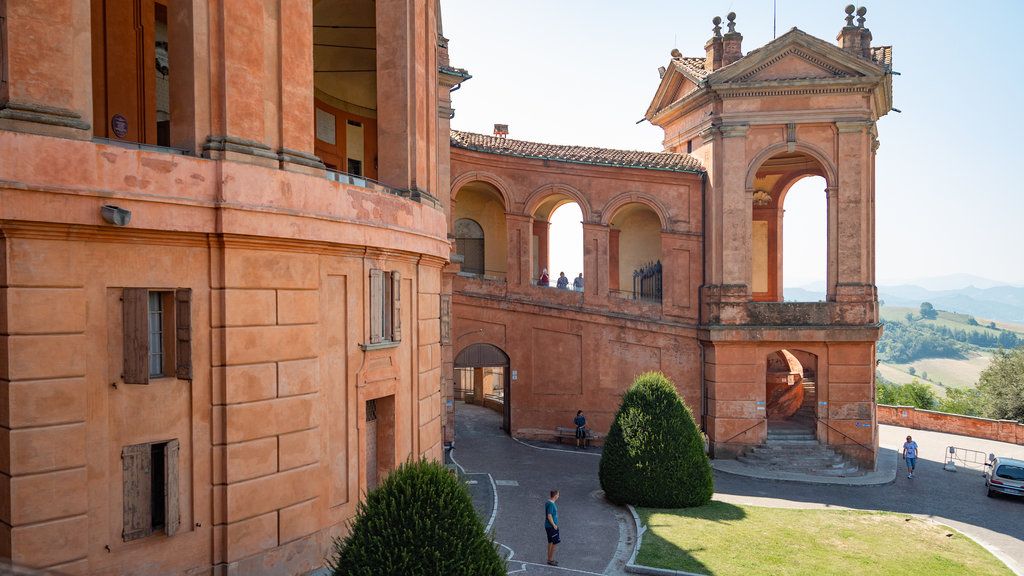 Sanctuary of the Madonna di San Luca showing heritage elements