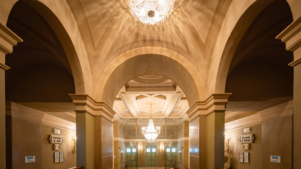 Teatro Comunale Alighieri which includes interior views