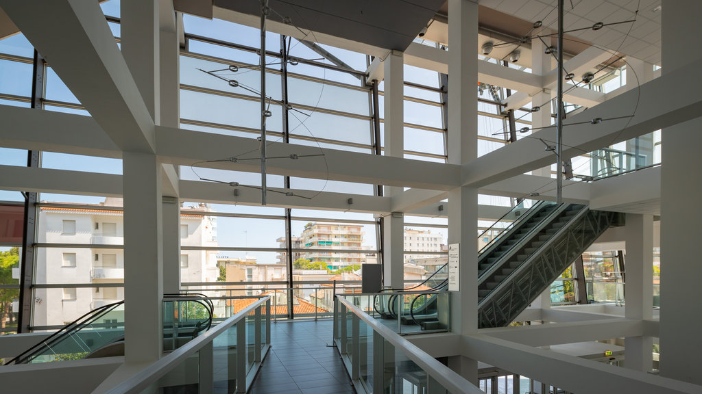 Riccione Convention Centre showing interior views