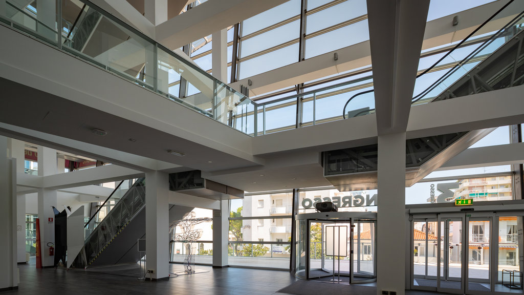 Riccione Convention Centre showing interior views