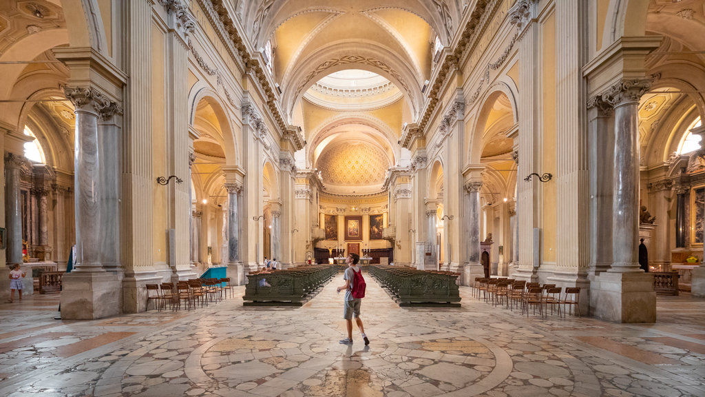 Ravenna Cathedral which includes heritage elements, interior views and a church or cathedral