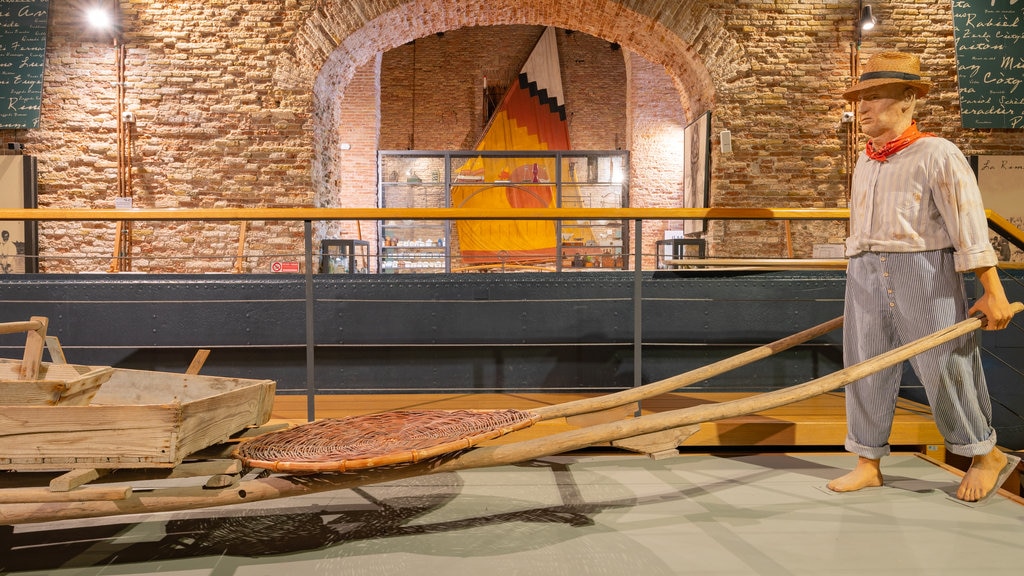 Museum of Salt showing interior views