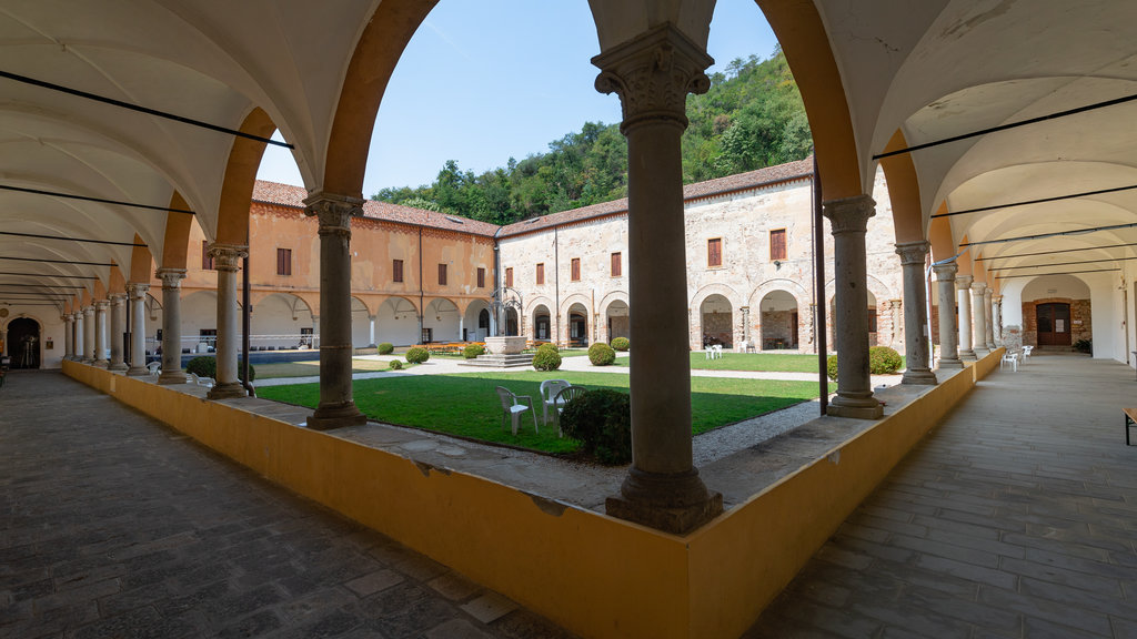 Madonna della Salute Monteortone showing a garden