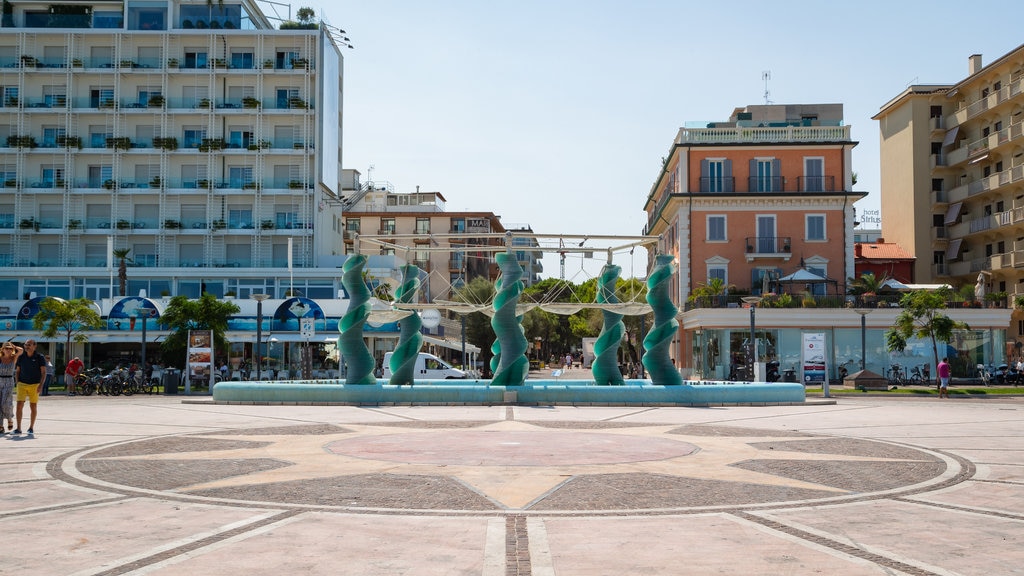 Piazzale Roma featuring a square or plaza and outdoor art