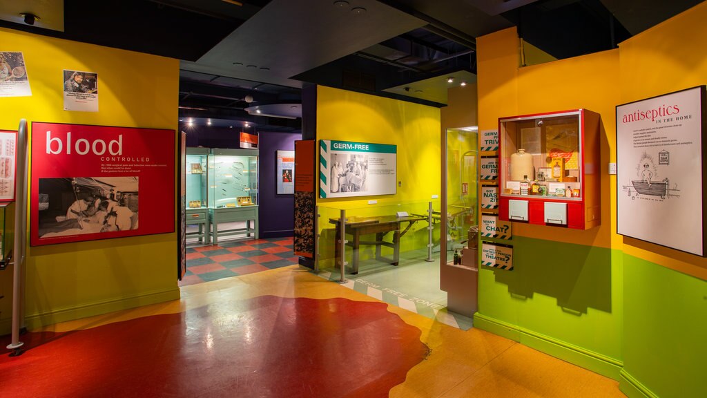 Thackray Medical Museum featuring interior views