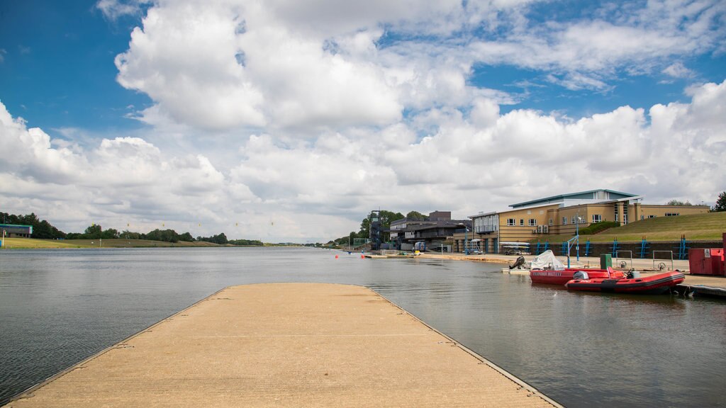 National Water Sports Centre showing a river or creek