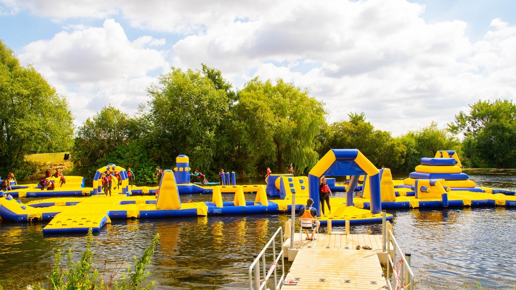 National Water Sports Centre showing a waterpark