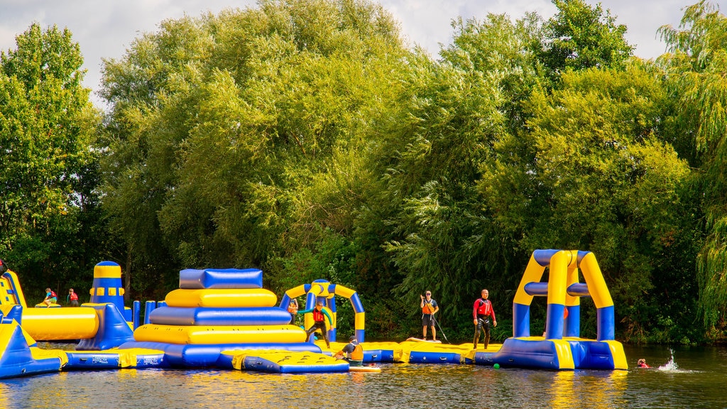 National Water Sports Centre showing a waterpark