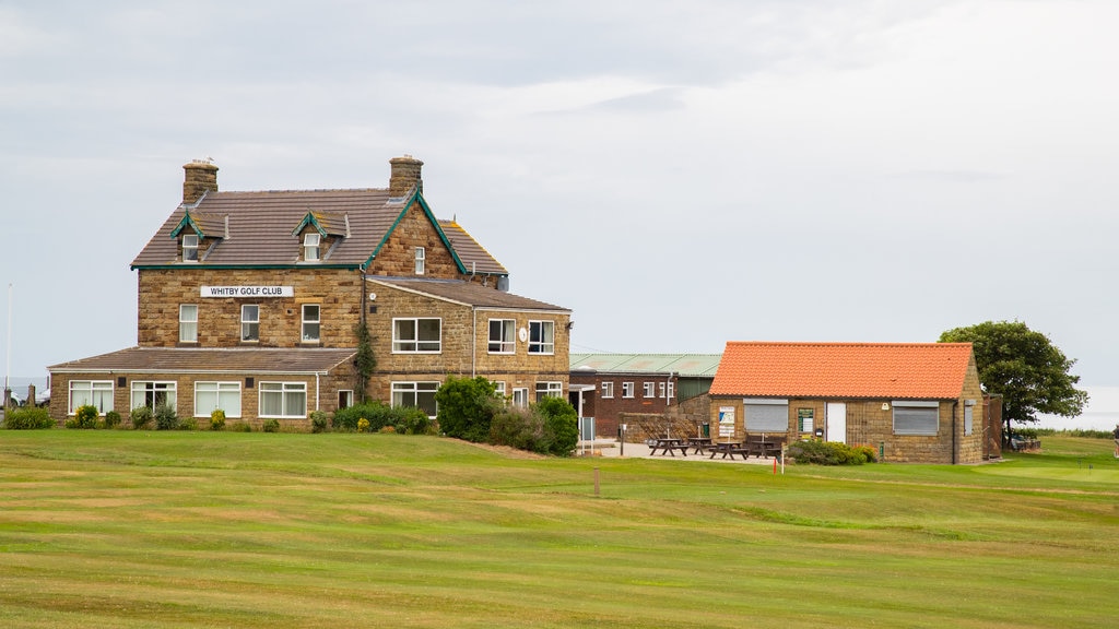 Whitby Golf Club which includes tranquil scenes