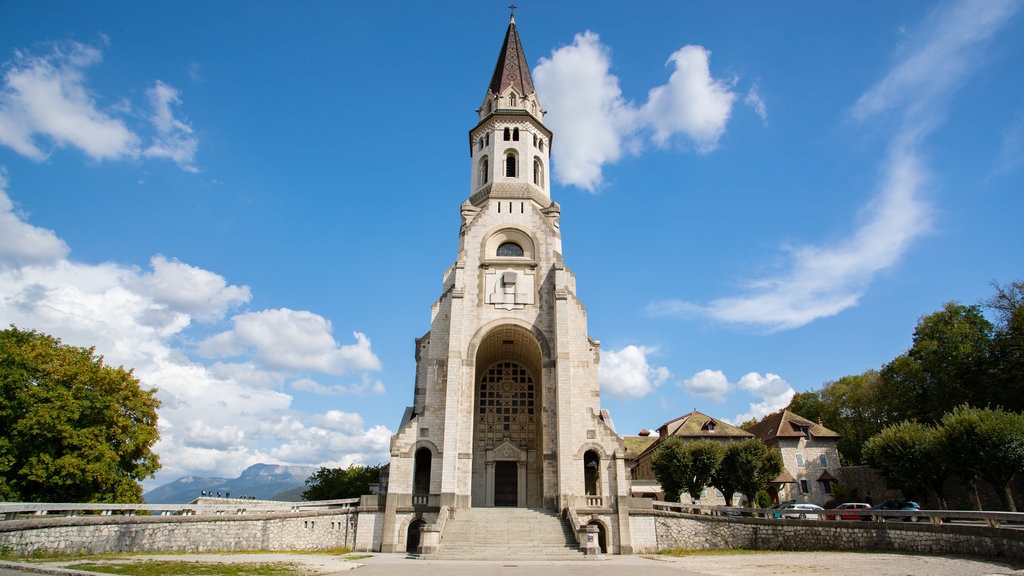 Basilique de la Visitation showing a church or cathedral and heritage architecture