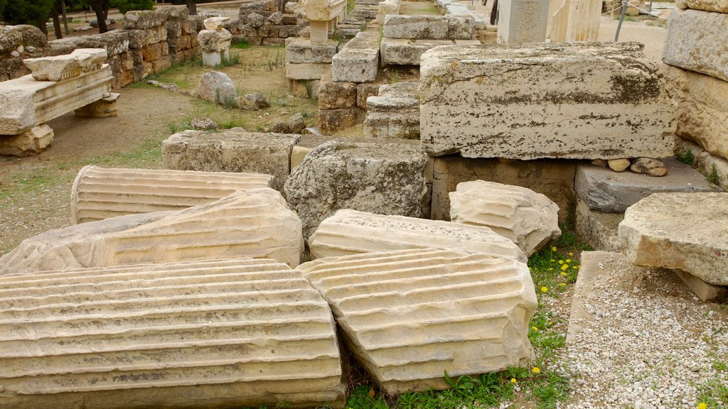 Acropolis showing building ruins