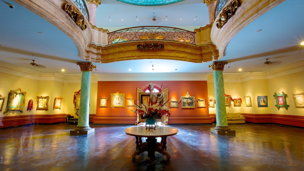 Don Antonio Blanco Museum showing interior views