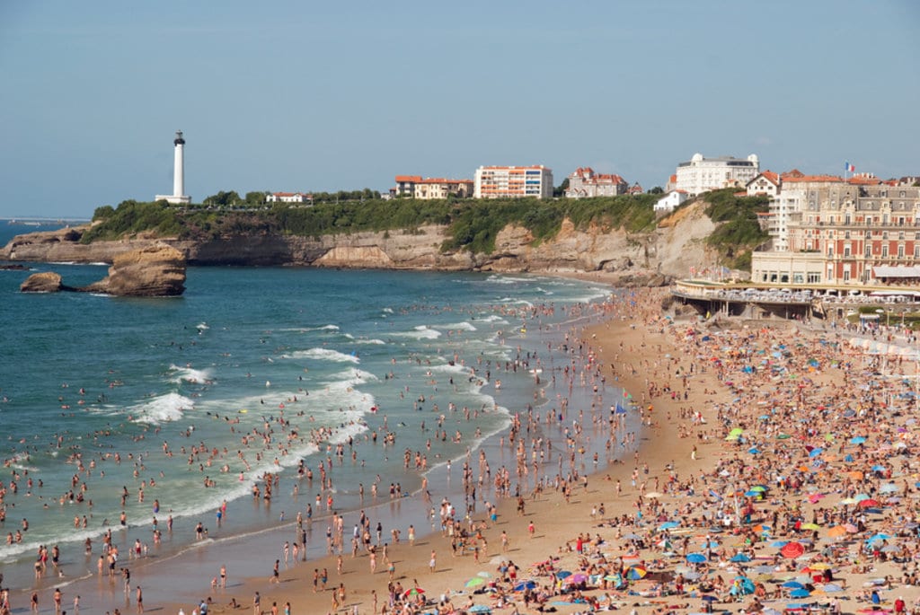 Grande plage. Biarritz.