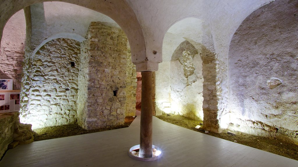 Iglesia de Santa María Assunta ofreciendo vista interna, aspectos religiosos y una iglesia o catedral