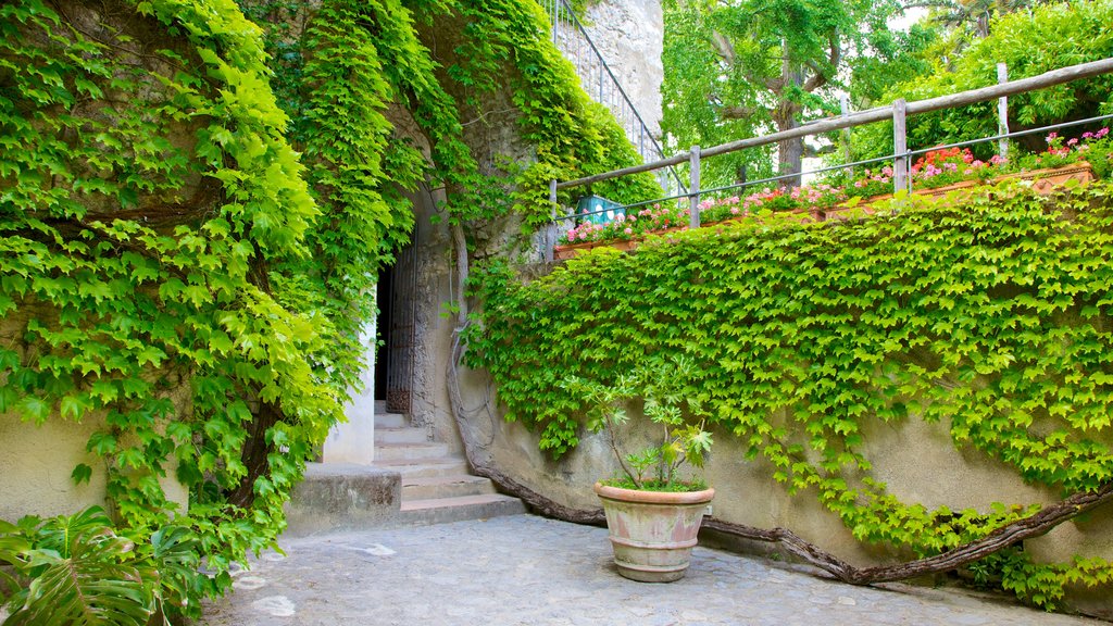 Villa Rufolo showing a garden