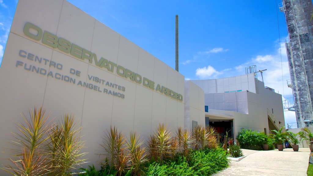 Arecibo Observatory featuring an observatory