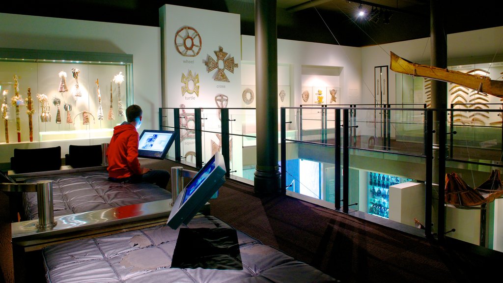 South Australian Museum showing interior views