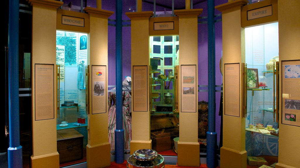 Migration Museum toont interieur