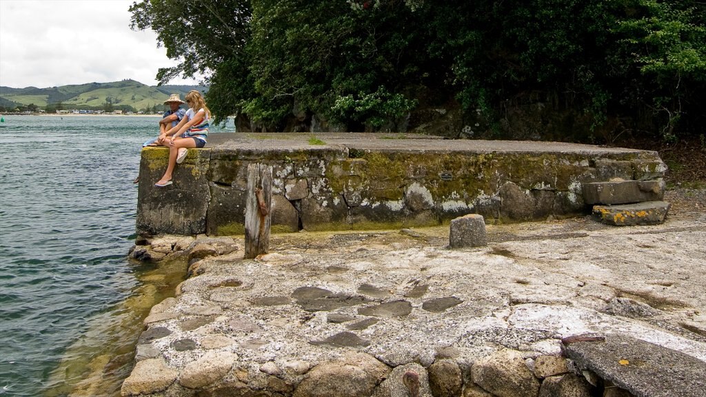 Cooks Beach which includes general coastal views as well as a couple