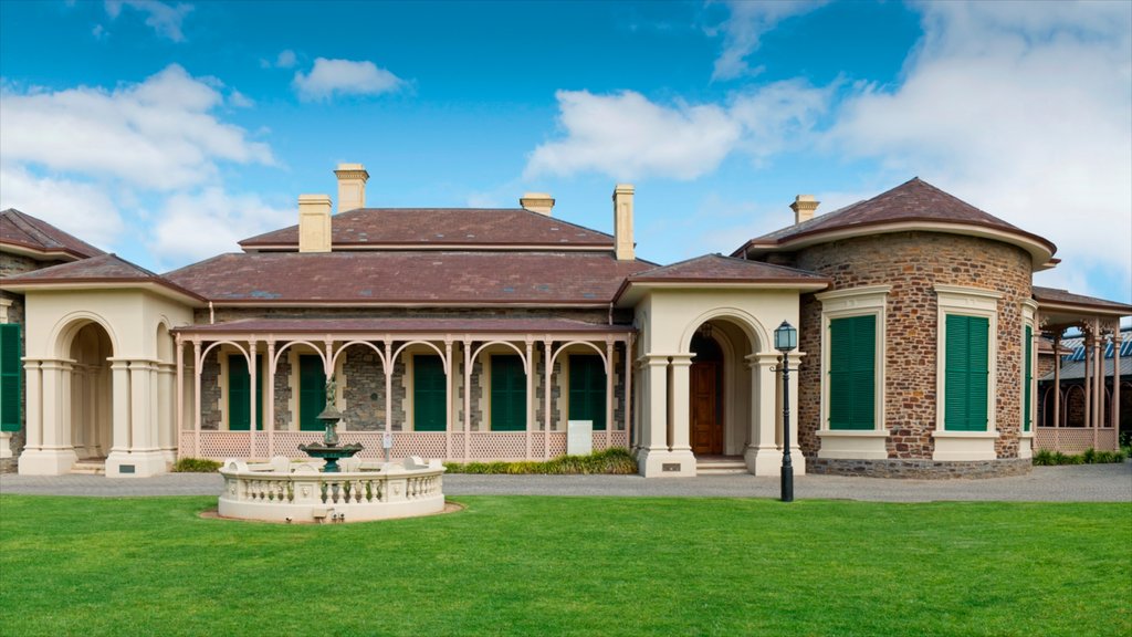 Ayers House Museum featuring heritage architecture