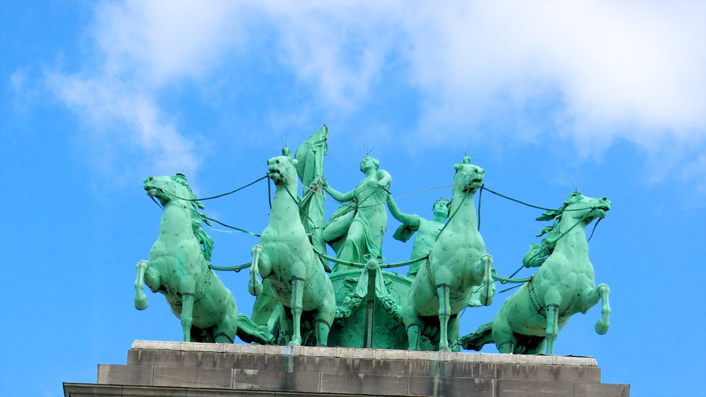 Jubilee Park montrant statue ou sculpture