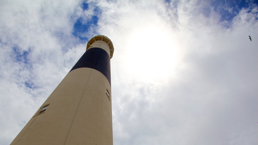 Absecon Lighthouse que inclui um farol