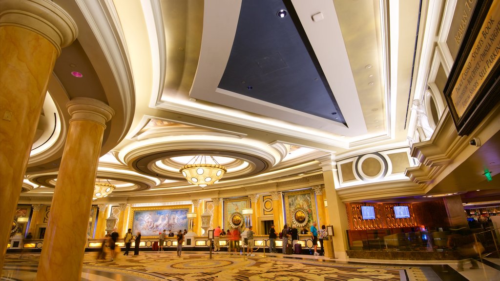 Las Vegas bevat een hotel en interieur