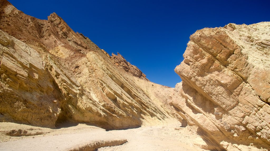 Golden Canyon which includes a gorge or canyon