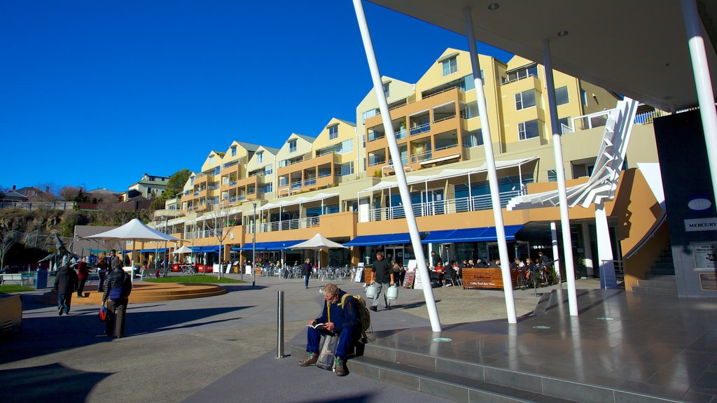 Salamanca Place caracterizando uma cidade e uma praça ou plaza