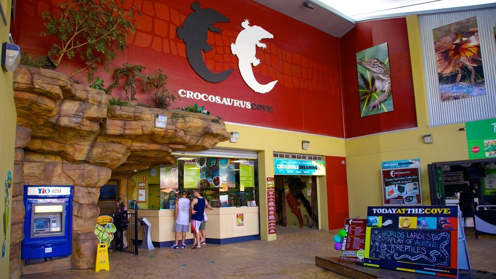 Crocosaurus Cove showing interior views