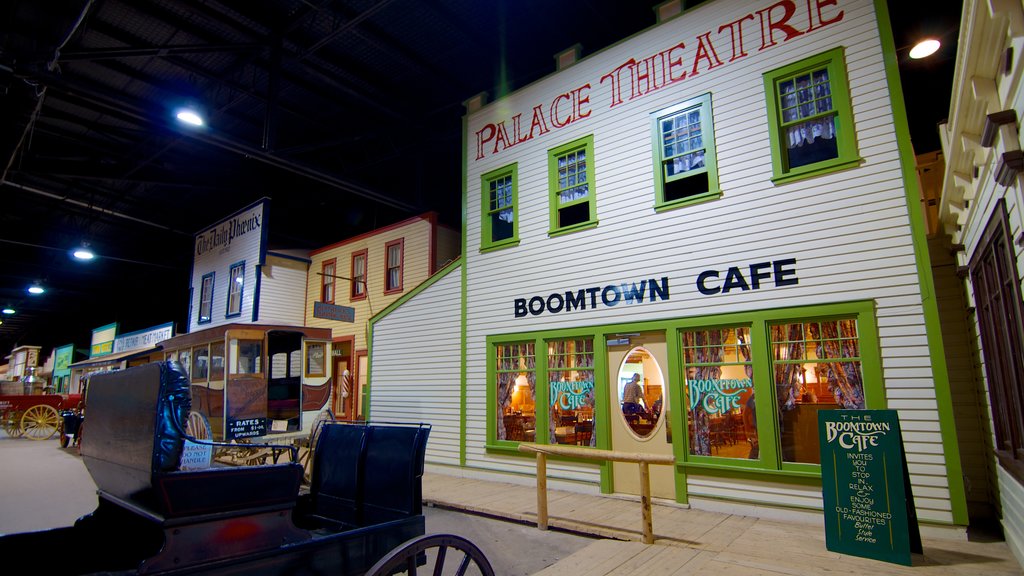 Saskatoon featuring signage, street scenes and interior views