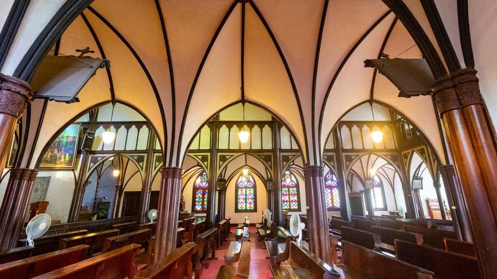 Oura Church featuring interior views, a church or cathedral and heritage elements