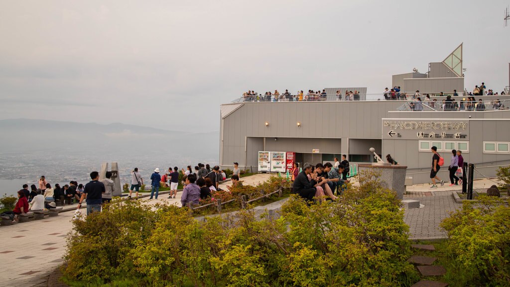 กระเช้าไฟฟ้า Hakodate Ropeway ซึ่งรวมถึง ทิวทัศน์