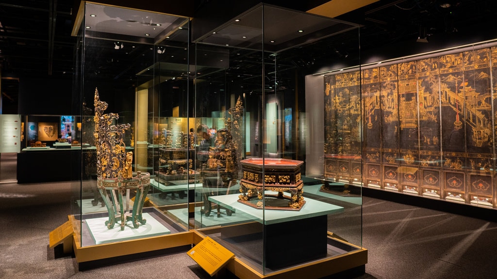 Hong Kong Museum of History showing interior views