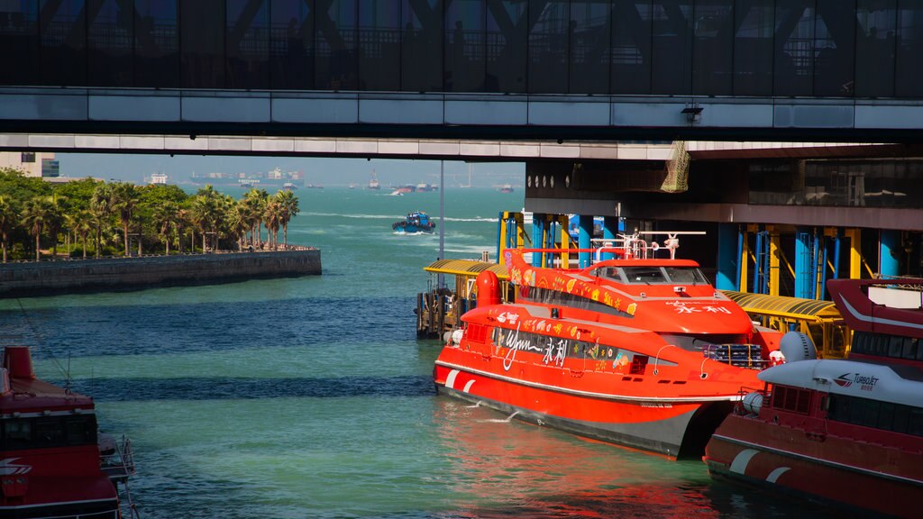 Hong Kong SAR which includes a bay or harbour