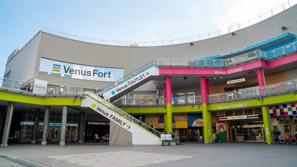 Venus Fort featuring signage